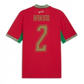 Marocko Achraf Hakimi #2 Hemmakläder VM 2026 Kortärmad